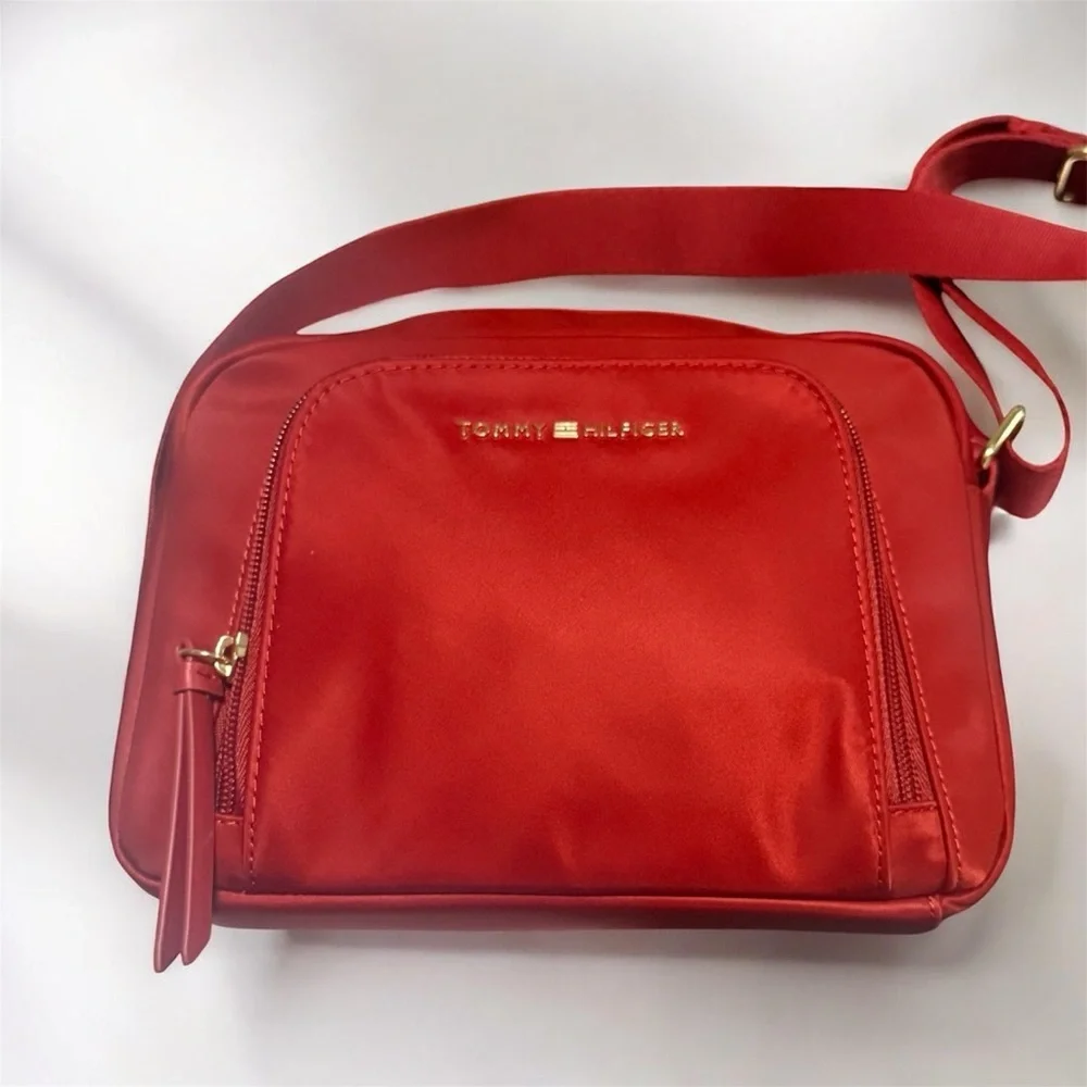 Tommy Hilfiger Scarlet Red Crossbody Bag